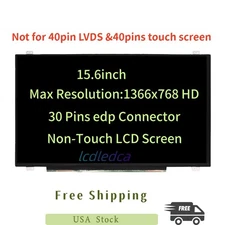 B156XTN07.1 For Acer LCD Display 15.6'' LED Chromebook 15 CB3-532-C47C N15Q9 New