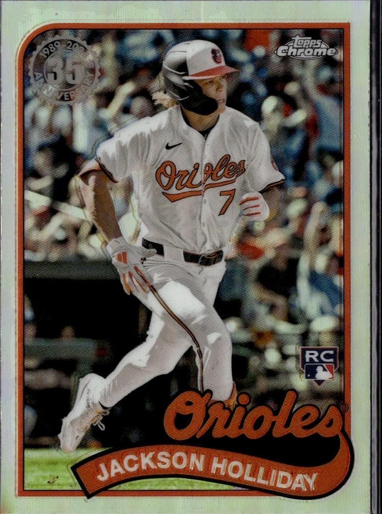 2024 Topps Chrome Update - 1989 Insert #89CU-3 Jackson Holliday Rookie RC