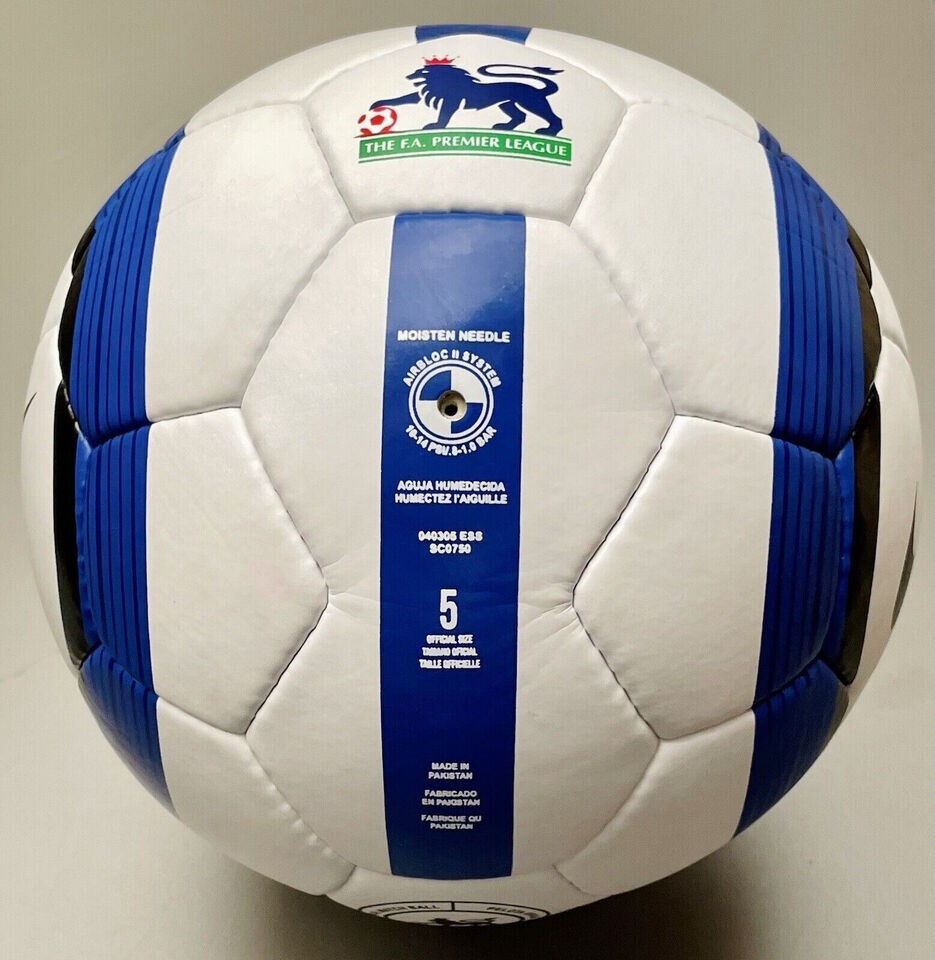 premier league 2005/2006 Nike Total 90 Aerow match ball size