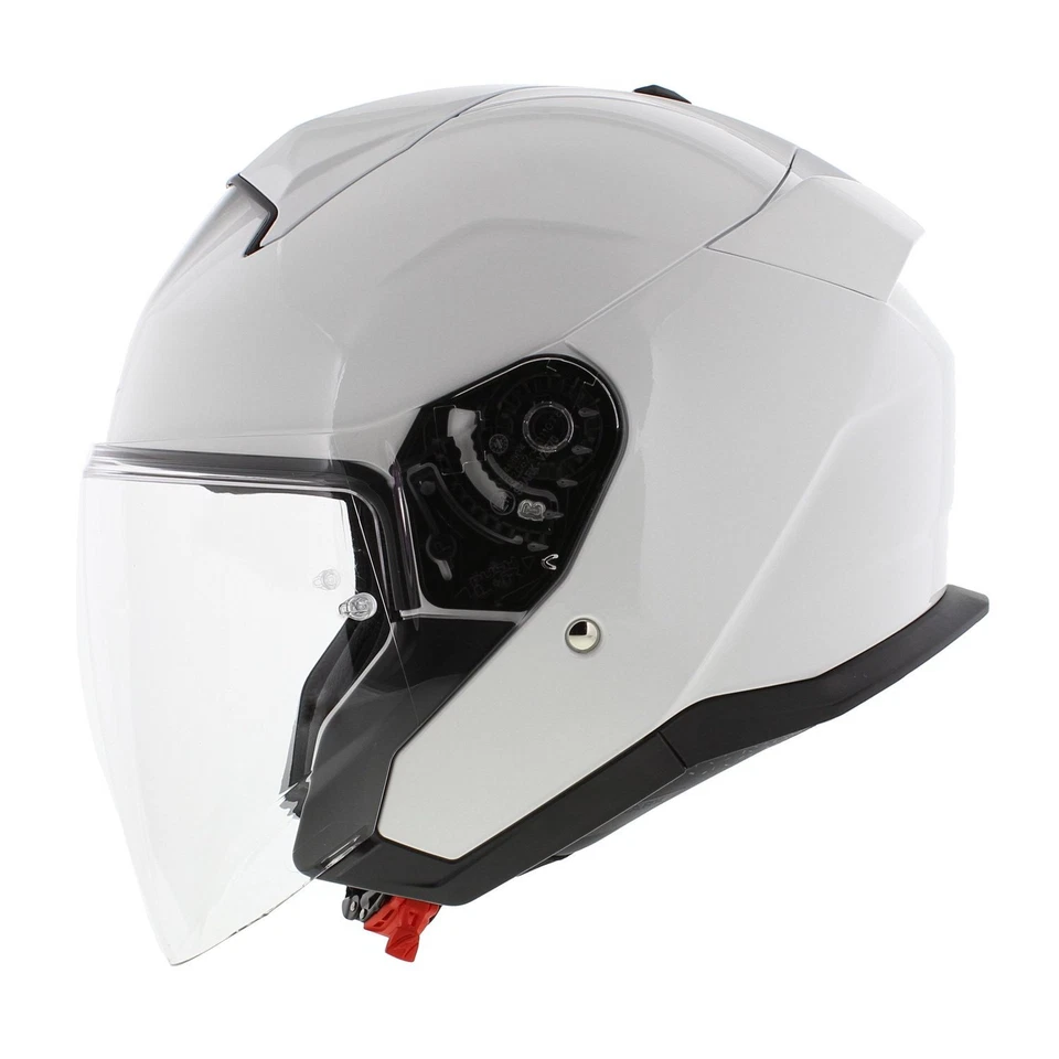 Shark Skwal Jet open face helmet blank gloss white W05 - Imagem 3 de 4