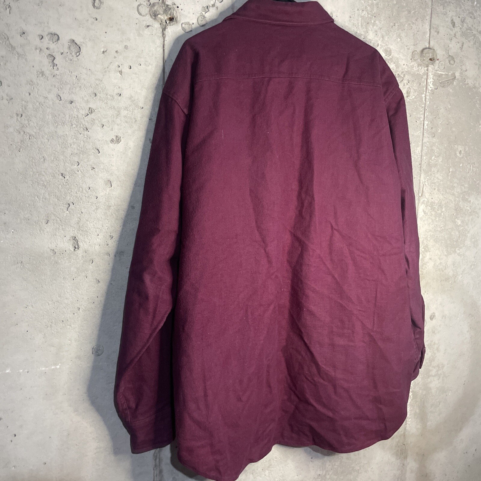 Woolrich Maroon Fall Colored Button Down Size XL - image 3