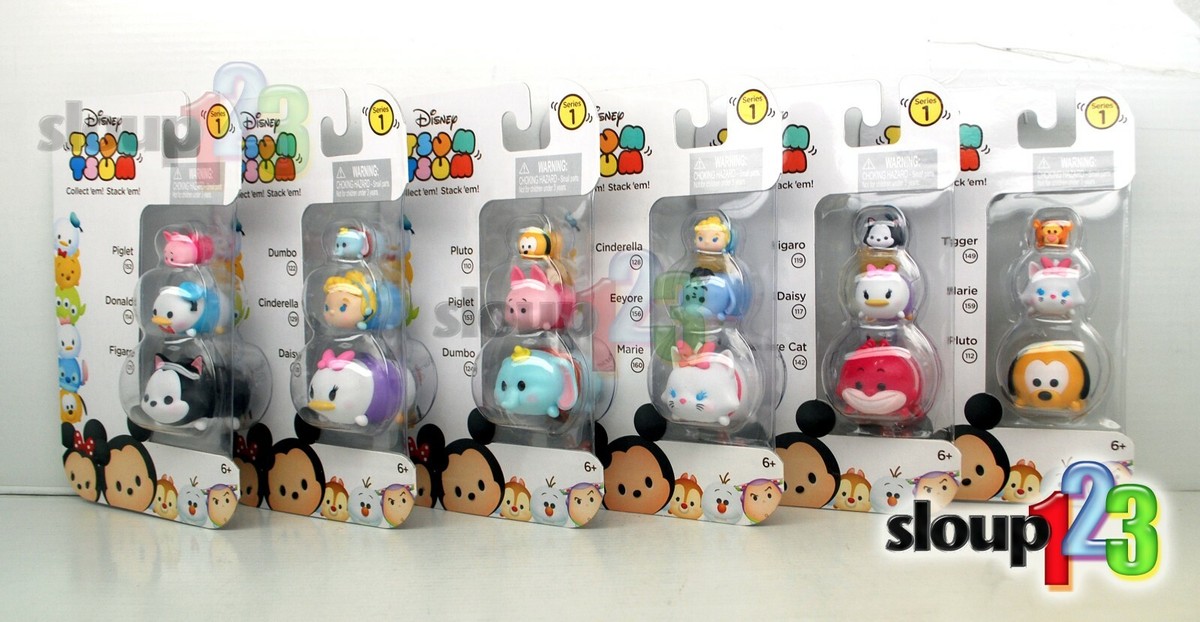 TSUM TSUM MYSTERY - SERIES 1 - LOT OF19 DIFFERENT 3-PACKS* | eBay