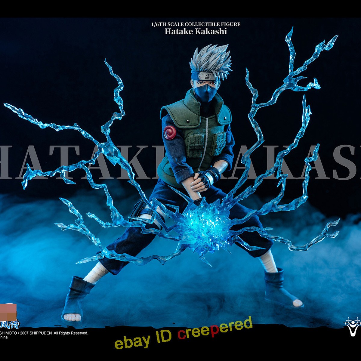 RocketToys ROC Hatake Kakashi 1/6 Action Figures LED 12