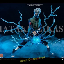 RocketToys ROC Hatake Kakashi 1/6 Action Figures LED 12'' Collection Movable eye