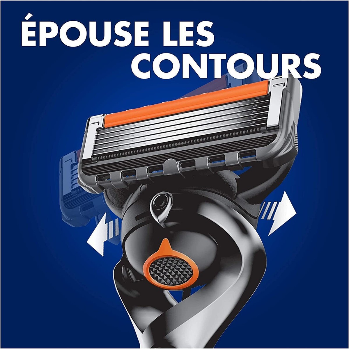 Pack De 10 Lames Gillette ProGlide Fusion 5 - Original, Acier Inoxydable - Neuf Sous Blister
