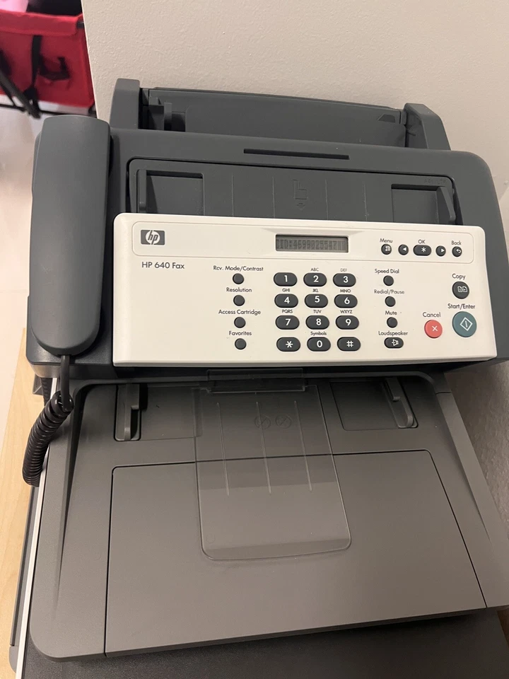 惠普 640 Series Fax Phone 喷墨复印机 Extra Clean - 按原样销售 — 第 3/3 张图片