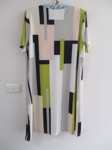 Teaberry size 14 STRETCH A LINE DRESS - Picture 4 of 5