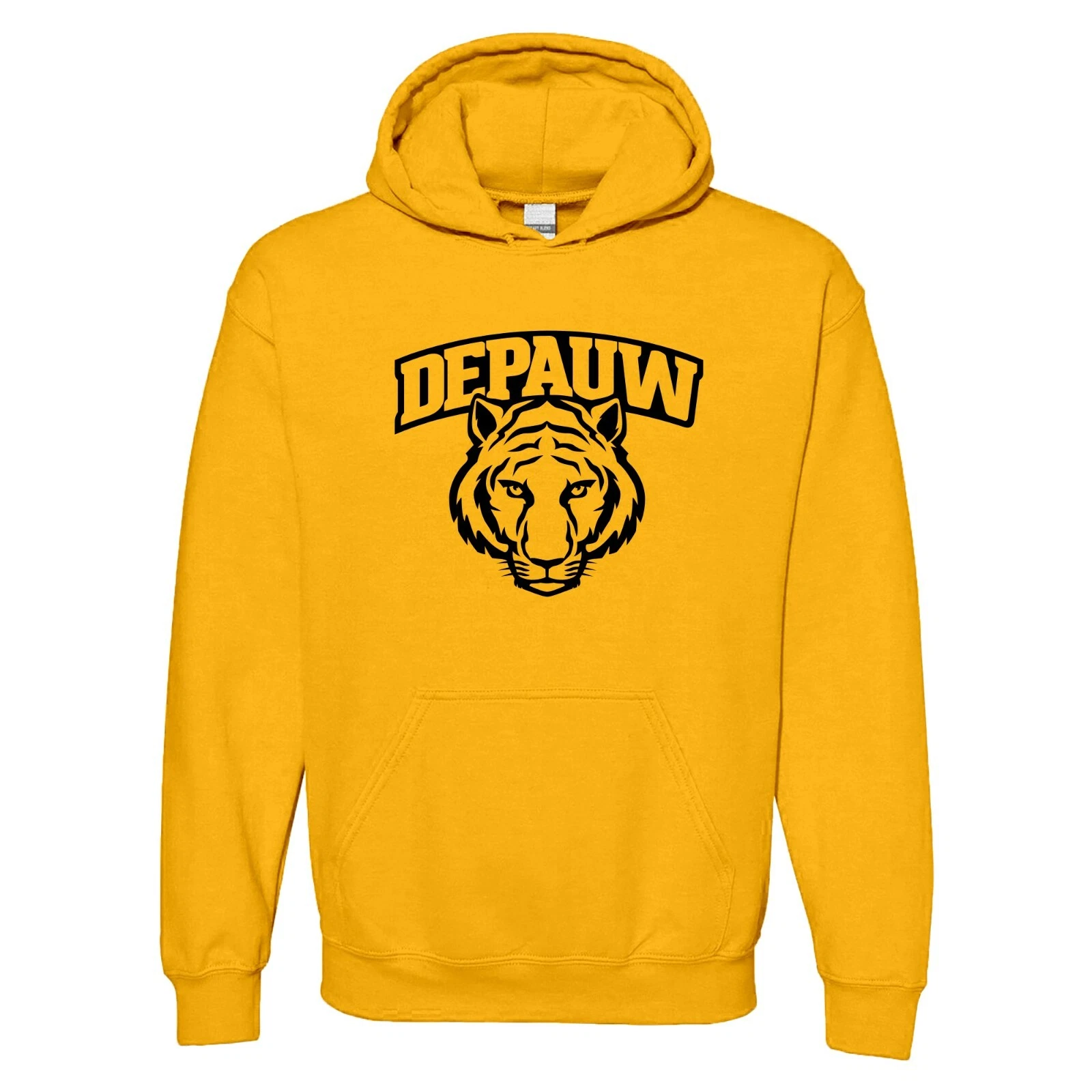 Depauw Tigers Arch Logo Hoodie