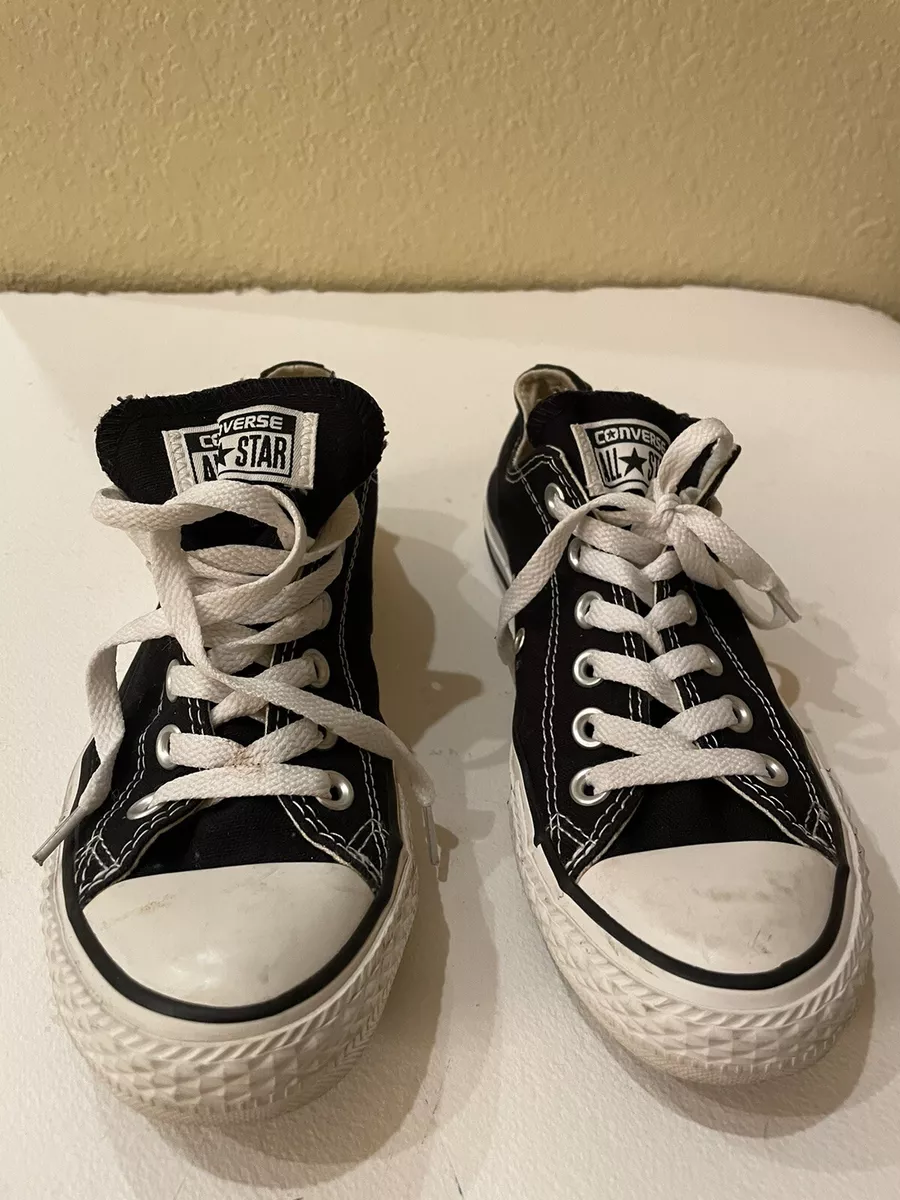 Black converse best sale size 5 womens