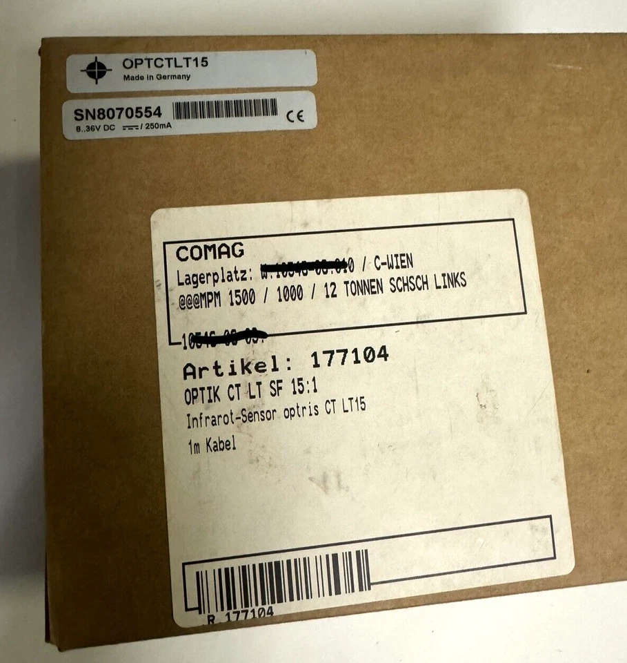 OPTRIS OPTCTLT15-Infrarot-Thermometer- Sensor Optris NEU OVP - Bild 2 von 4