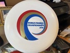 Wham-o Frisbee 1978 Rose Bowl World championship trophy disc 119G 40 mold