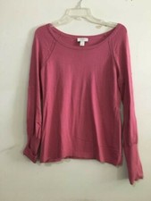 Ann Taylor Loft Pink Size M Women Sweater Stylish ID 8646B Boat Neck