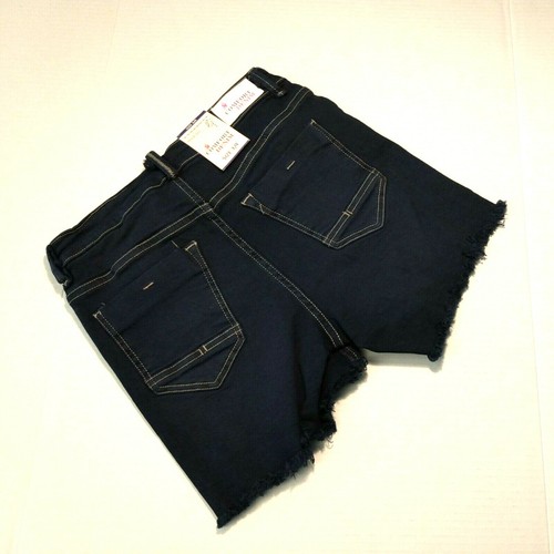 Comfort Denim Women Size 3/4 Basic Shorts Cut Offs Stretch - Picture 2 of 7
