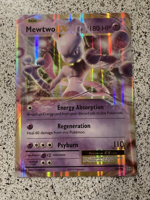 Pokmon TCG Evolutions Mewtwo EX Jumbo Card | eBay Pokmon TCG Evolutions Mewtwo EX Jumbo Card | eBay