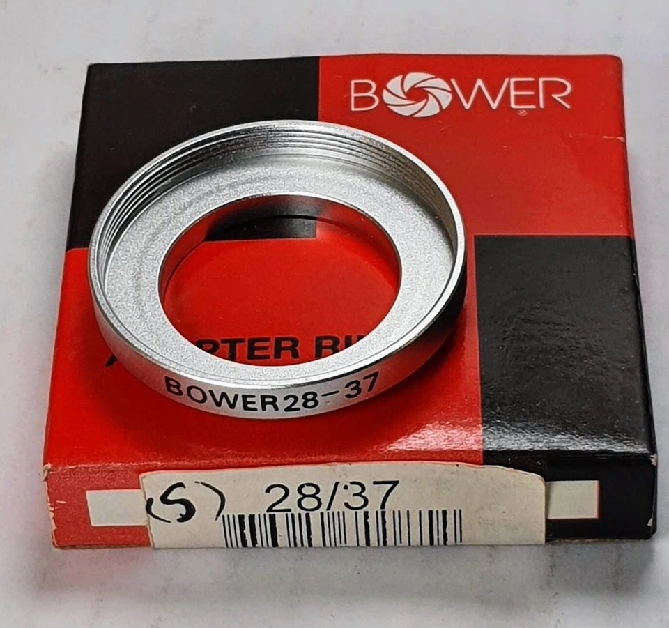 28-37mm Metal Step Up Lens Filter Converter Adapter Ring 28mm-37mm  28-37 Bower - Image 3 of 4
