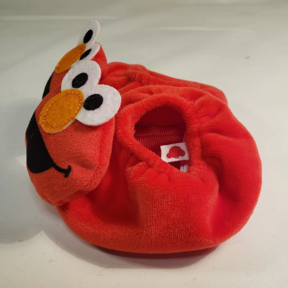 Elmo 拖鞋 Build A Bear 芝麻街玩具 毛绒填充 2017 — 第 2/4 张图片