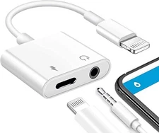 Apple MFi Certified Lightning to 3.5mm Headphones Dongle Jack Adapter for iPhone