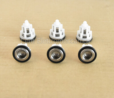 Kit 6 Ventile + O-Ring Pumpe Hochdruckreiniger Interpump Hohe Temperaturen Hts