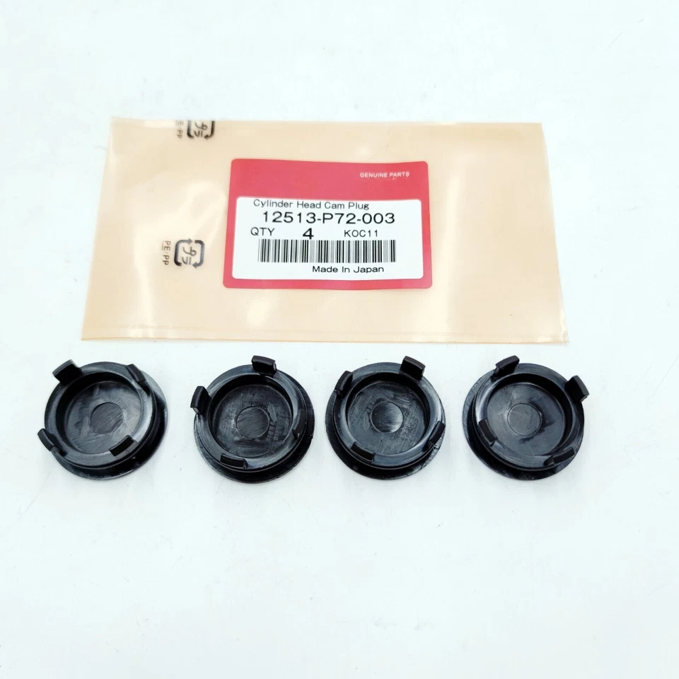 Engine Cylinder Head Rear Cam Plug With Seal For Honda Acura 12513-P72-003 New Foto 3 de 4