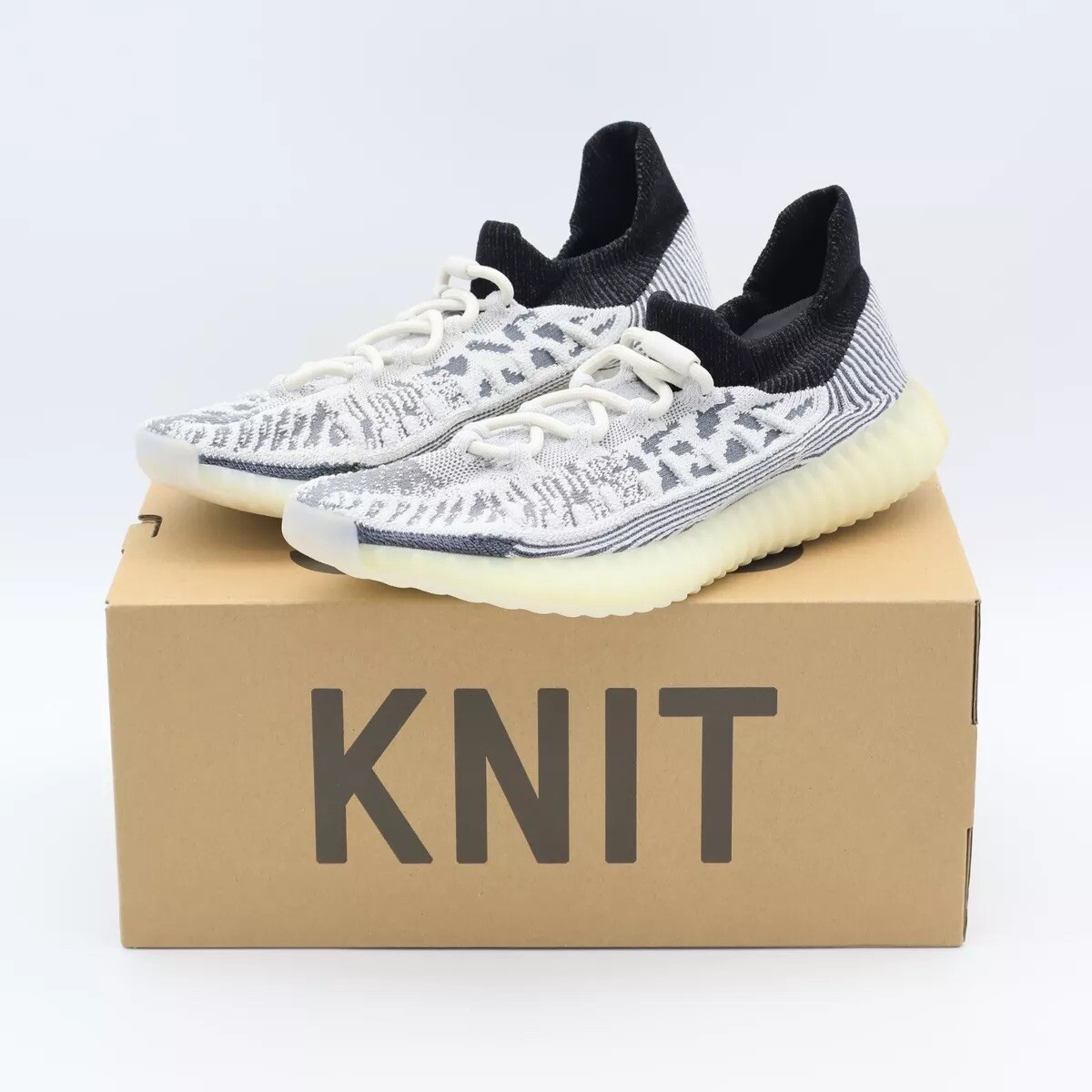 Size 8.5- ADIDAS Men's YZY 350 V2 CMPCT Shoes, Slate White. | eBay
