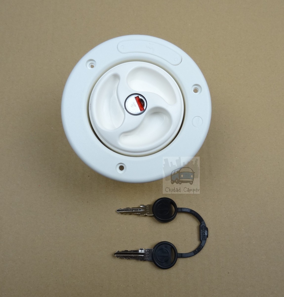 Bocana Con Tapón Para Depósito De Aguas Exterior Con 2 Llaves - Nomadas - Foto 7