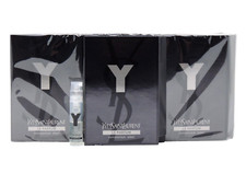 YSL YVES SAINT LAURENT Y LE PARFUM FOR MEN 1.2ml .04oz x 12 COLOGNE SPRAY SAMPLE