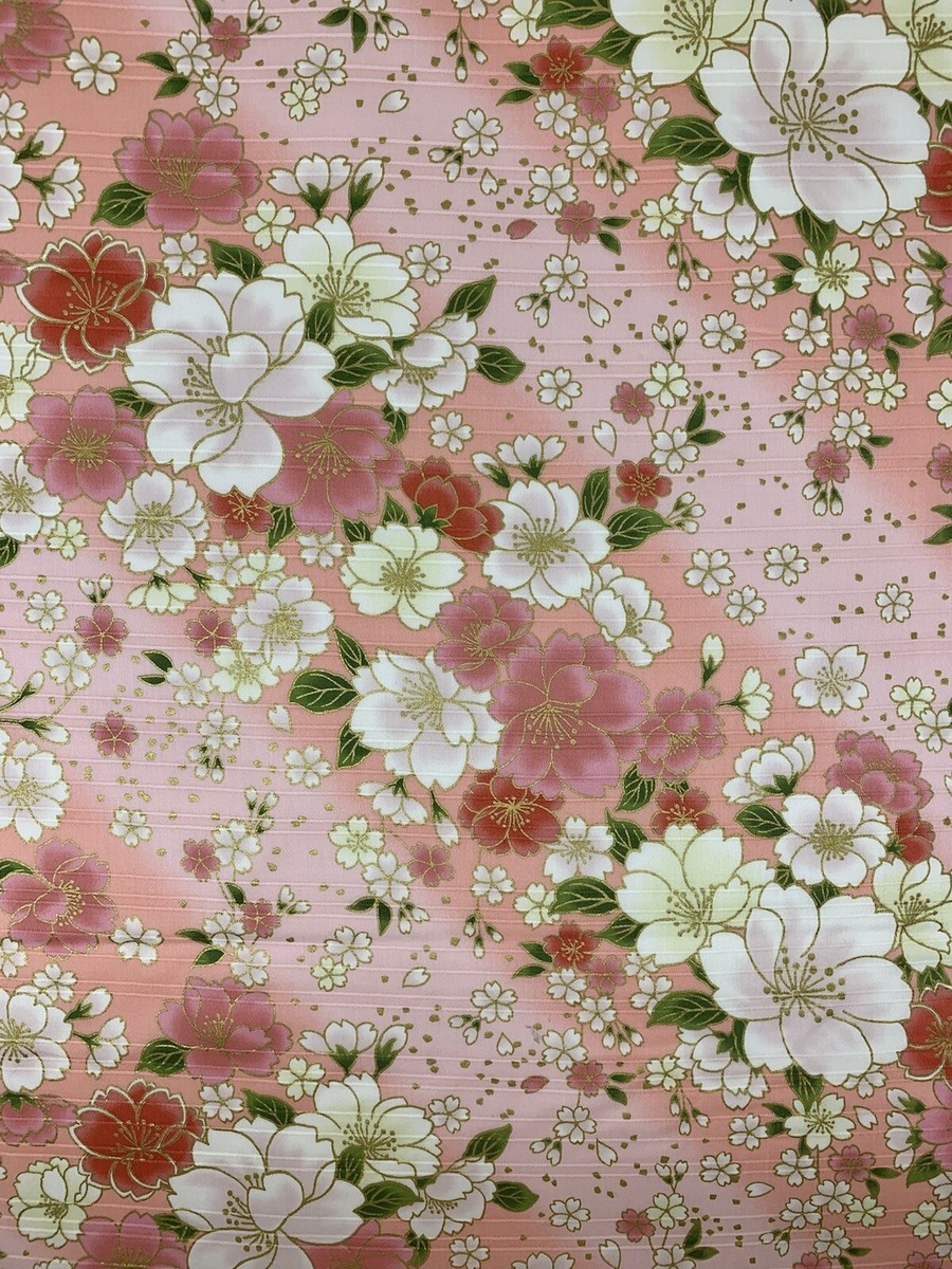 【売切値下げ】13y45★Cherry Blossom ラメ袋帯 蝶々 桜 牡丹 最終値下げ!!】13y45☆Cherry Blossom ラメ袋帯 蝶々桜牡丹