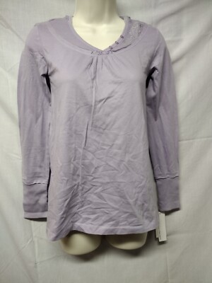 CALVIN KLEIN JEANS GIRL'S SIZE LARGE BLOOM LILAC EMBROIDERED HOODIE NWT.