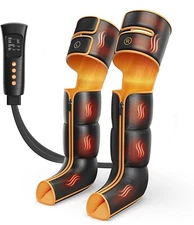 Leg Massager with Heat and Compression Foot Calf & Thigh Massage for Circulation