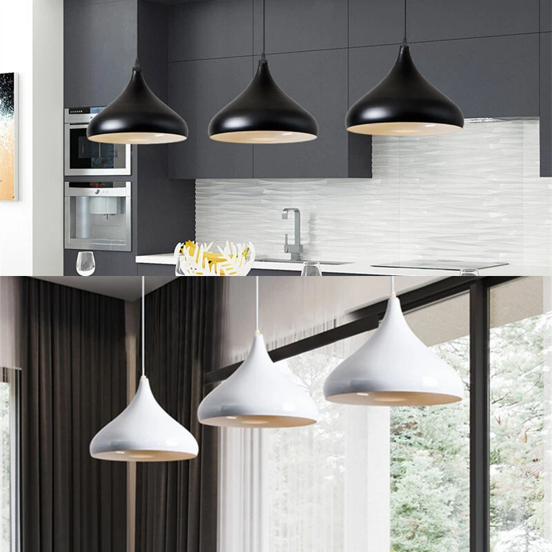 White kitchen 2024 ceiling lights