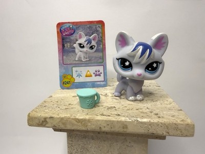 ARCTIC FOX #241 G7 w/Accessory Littlest Pet Shop Hasbro LPS Figure NEW