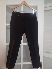 ADRIANNA PAPELL CROP BLACK PANT SIZE 8
