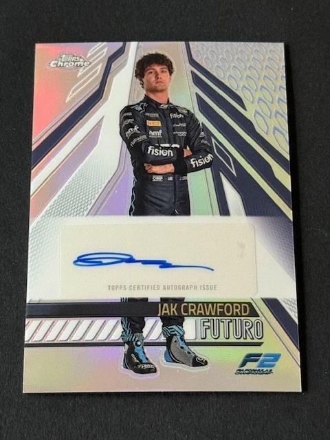 2025 Topps Chrome Formula 1 - Jack Crawford Futuro Auto #FUT-CRA
