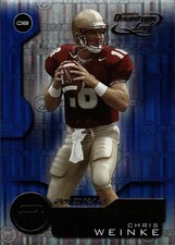 2001 Donruss Quantum Leaf - Chris Weinke (RC) #203 - Panthers