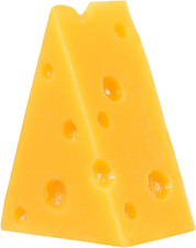 Artificial Cheese Realistic Triangle Cheese Fake Cake Slice Model Simulation Des