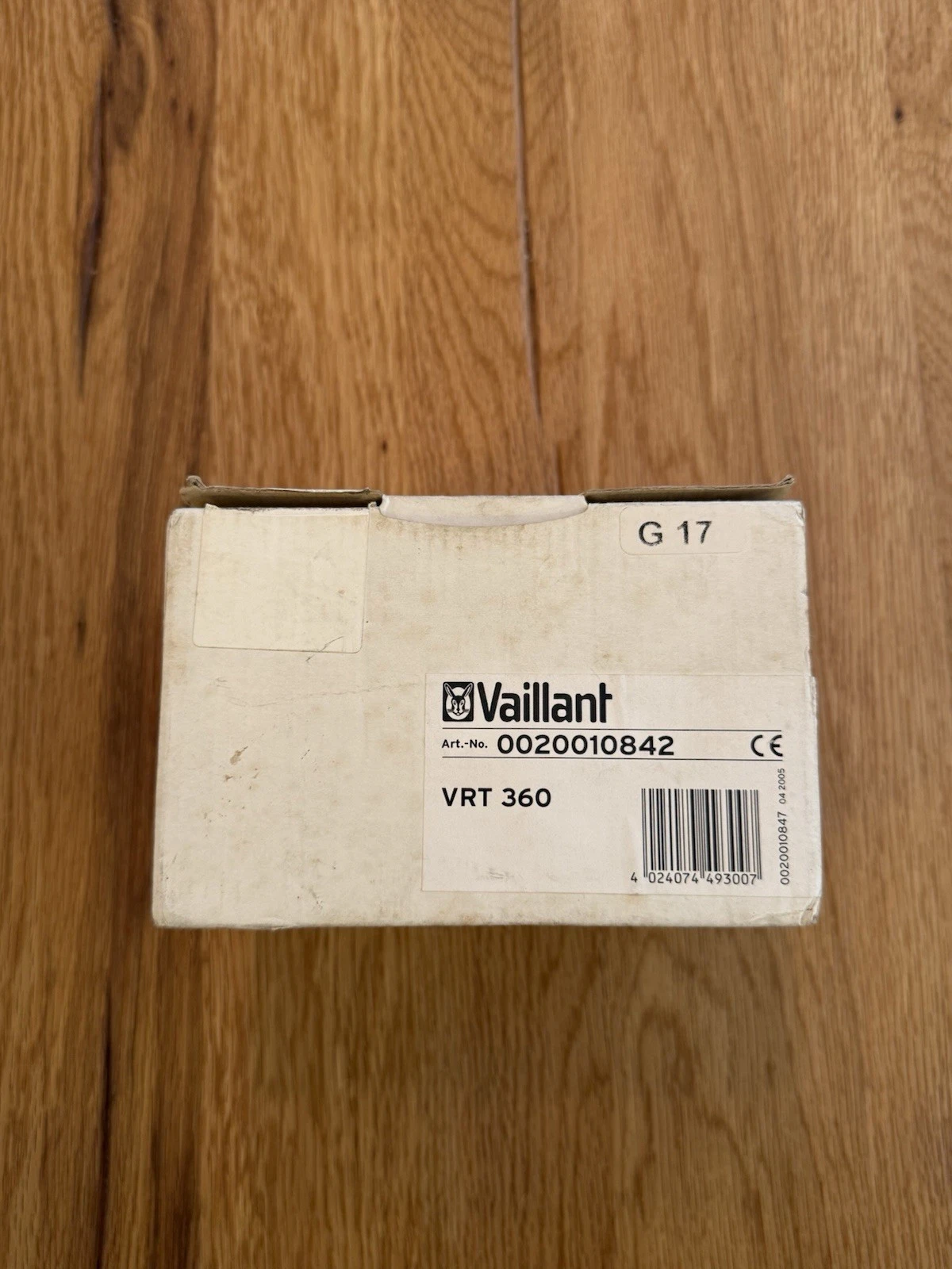 Vaillant VRT 360 0020010842 7 Day 24 Hour Programmable Room Thermostat - New 2