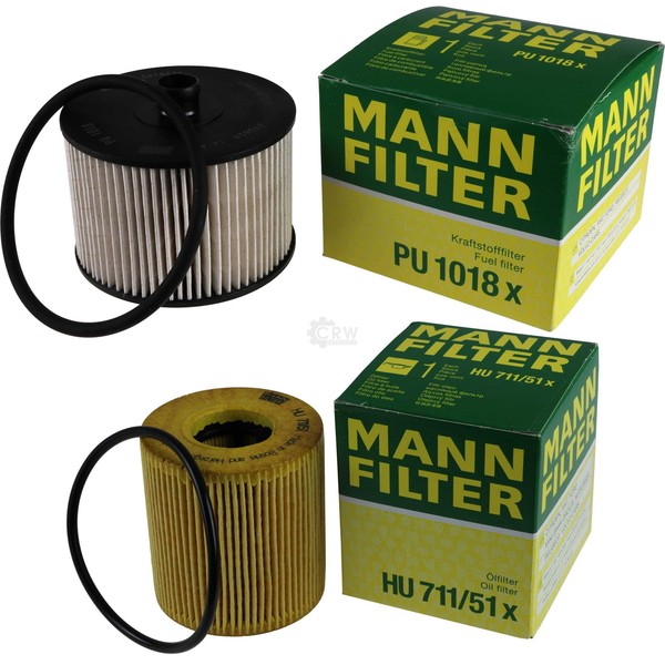 Mann Inspektionspaket FüR Ford Kuga I Focus II Turnier 2.0 Tdci Volvo V50 C70-image