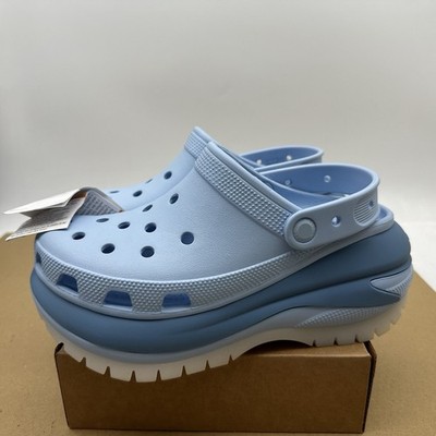 Crocs Mega Crush Matte Clog Blue Calcite Men's Women's New With Tags 