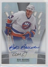 2021-22 Upper Deck SP Game Used Purity Legends 16/25 Bob Bourne #P-69 Auto 2u9