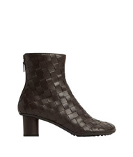 BOTTEGA VENETA Atomic Fondant Mid Heel Ankle Boots New  Authentic