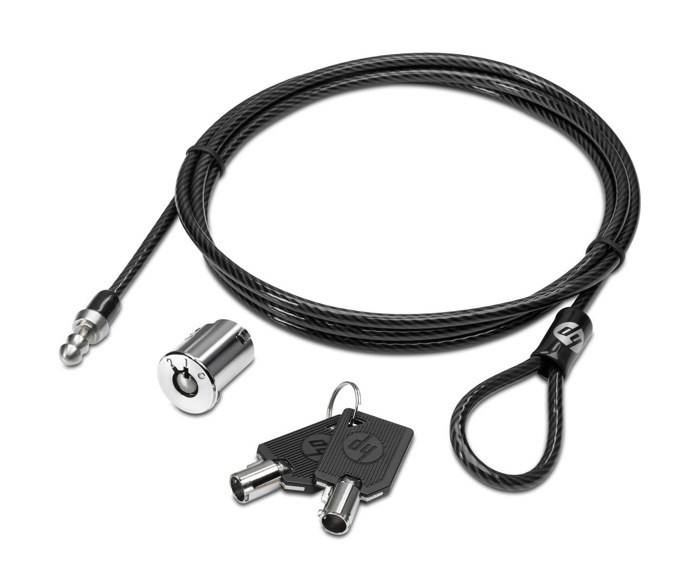 HP AU656AA#AC3 Cable Lock – Notebook Security Accessory
