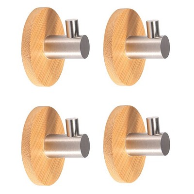 Amig Gancio Adesivo Per Asciugamani Mod. 6 - Acciaio Inossidabile Opaco - Senza Viti - 60x55x65 Mm - 3
