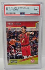 2018 Chronicles Wizzards Star - TRAE YOUNG Rookie RC Basketball Card PSA 9 MINT
