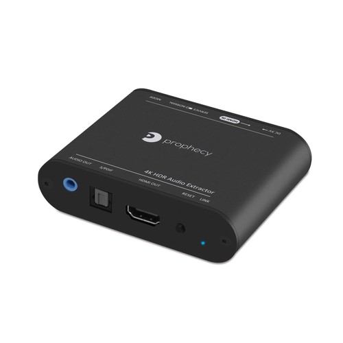 Prophecy HDMI 2.0 Estrattore Audio Convertitore e Ripetitore, HDMI a Ottica Tosli...