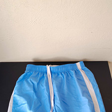 Nike Dri-FIT Women's/Men's M Blue/White Athletic Shorts Drawstring Elastic Waist
