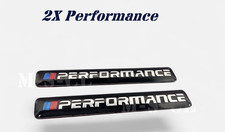 2x Performance Aluminium Metall Aufkleber Auto Schriftzug Logo Tuning Motorsport