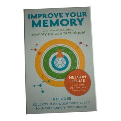 Improve Your Memory: With the Astonishing Memory Palace Technique: Includes 52 C