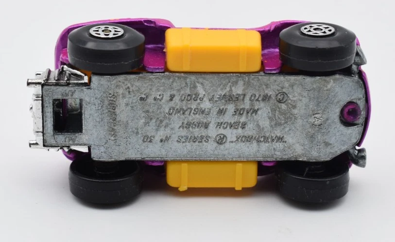 Matchbox Superfast MB30 Beach Buggy gelbe Einrichtung. Lesney England - Bild 3 von 4