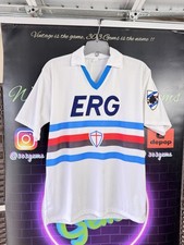 Vintage UC Sampdoria Away Football Soccer Jersey Kit