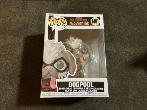 Funko Pop Marvel Studios Deadpool Wolverine DOGPOOL No. 1401